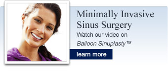 minimally invasive sinus surgery
